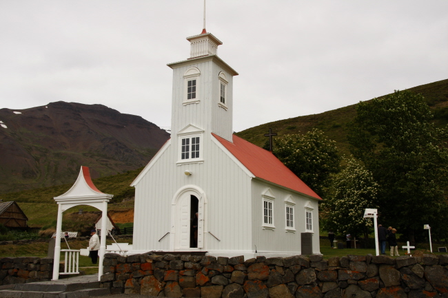 60 die kleine Kirche von 1868