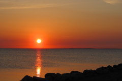 188 traumhafter Sonnenuntergang