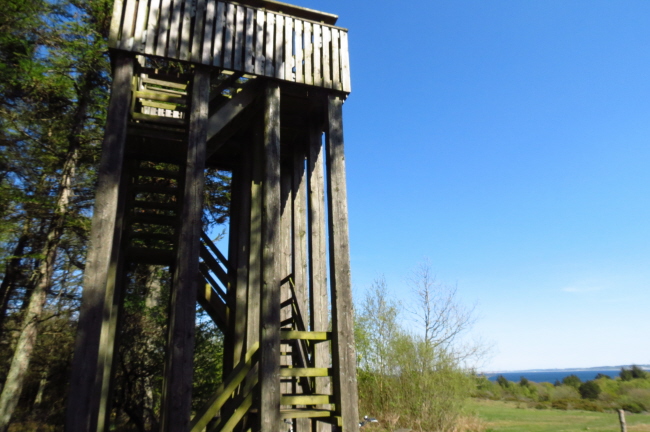 215 der zweite Aussichtsturm - an der Ostseite der Insel