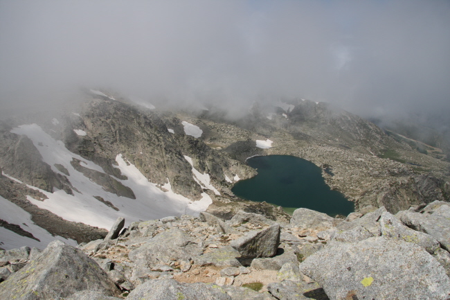 61 Blick hinunter zum Bastanisee