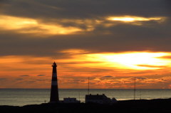160 Slettnes fyr bei Sonnenaufgang