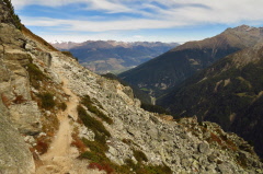 12 hinein ins Gerllkar mit Rckblick in den Vinschgau