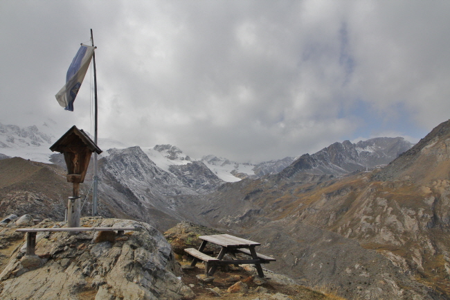 136 Blick von der Marteller Htte auf die Zufallspitze
