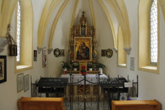 166 Innenraum der kleinen Walfahrtskirche
