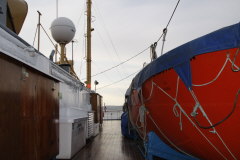 56 Bootsdeck mit Blick Achtern