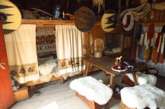 Wikingerhaus - Schlafstube Wikingerhaus - Schlafstube