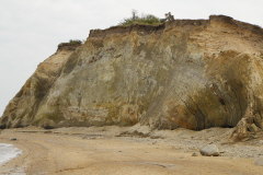 stklinten - kleinster Kieselgurhang auf der Insel