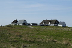 bebaute Warft - Hamburger Hallig