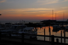 Abendstimmung am Hafen