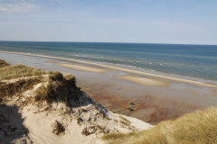 Nordsee in schillernden Blautnen