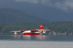Weltgrtes Flugboot Hawaii JRM-3 Mars am Sproat Lake