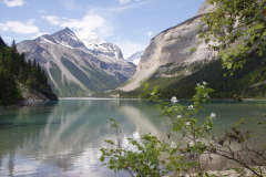 traumhaftes Bergszenario am Kinney Lake