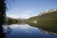 tolles Panorama am Yellowhead Lake