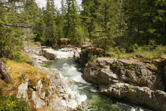 Canyon beim little Qualicum Fall
