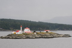 Leuchtturm Entrance Island nahe Nanaimo