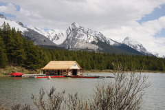 der Maligne Lake-ist der grsste Natursee in den kanadischen Rocky Mountains