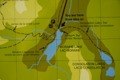 Wanderkarte Consolation Lake