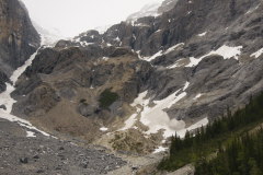 da hinauf geht es zum Gletscher