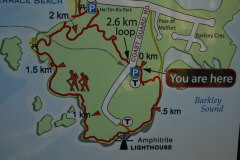 Wild Pacific Trail  Wanderkarte