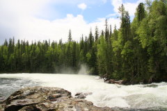 Clearwater River mit seinen Stromschnellen