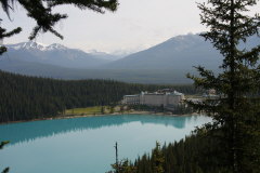 Lake Louise und das gleichnamige berhmte Hotel