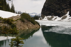 Wanderung am Lake Agnes